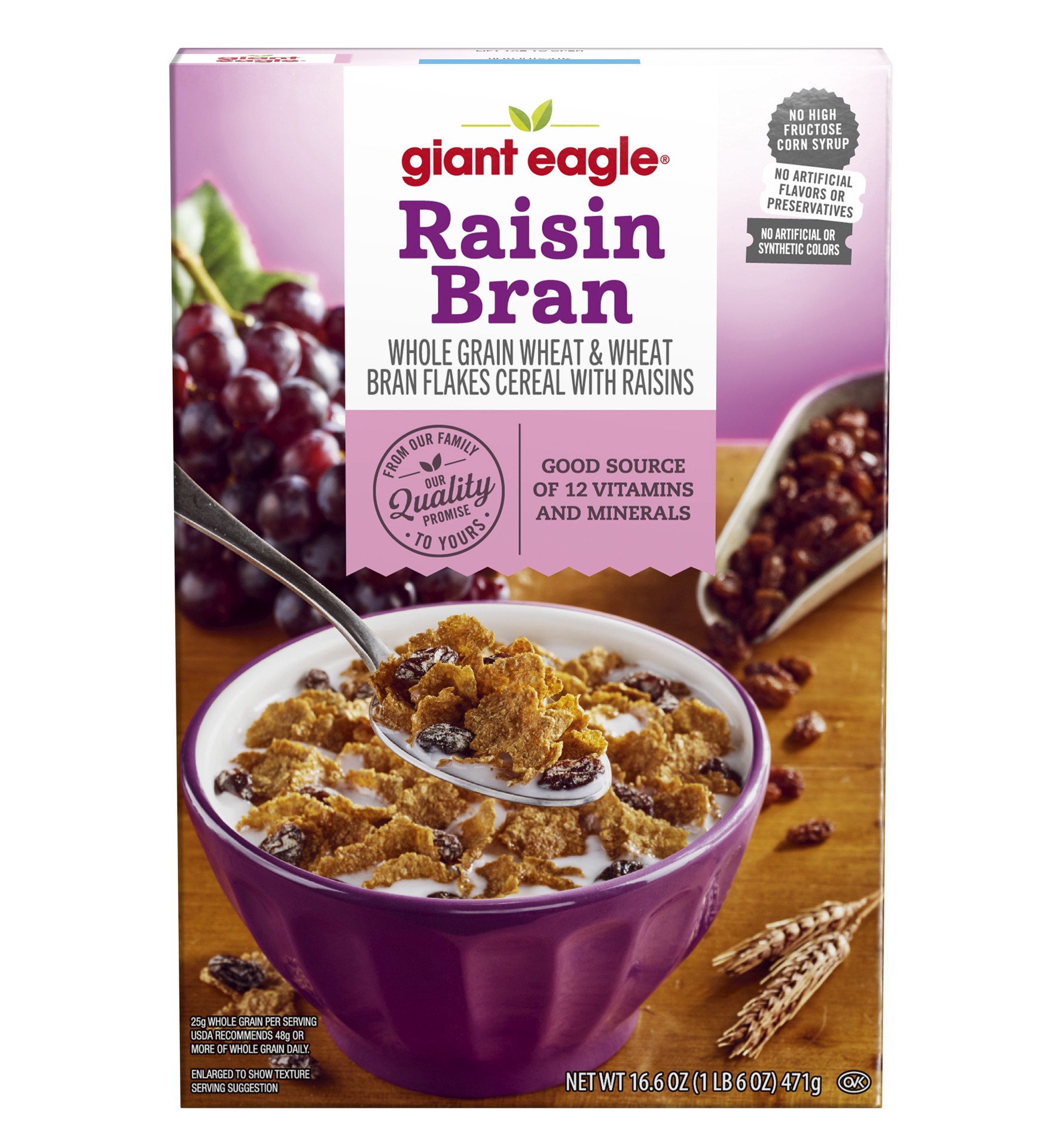 slide 1 of 1, Ge Raisin Bran, 16.6 oz