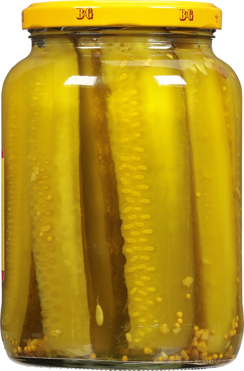 slide 9 of 10, B&G Spears Kosher Dill Pickles with Whole Spices 32 fl oz, 32 fl oz