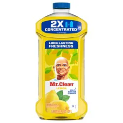 Mr. Clean All Purpose Cleaner, Floor Cleaner for Mopping, Cleaning Liquid, Lemon, 41oz