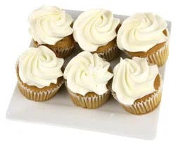 Pumpkin Cupcakes With Cream Cheese Icing