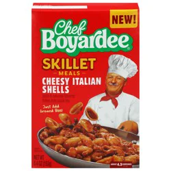 Chef Boyardee Skillet Meals Cheesy Italian Shells 5.4 oz