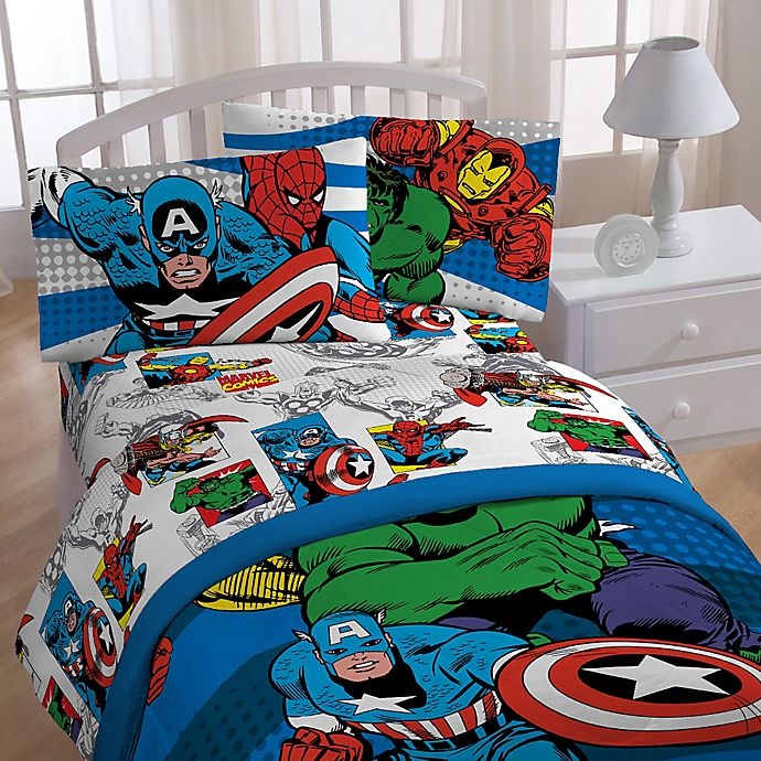 slide 1 of 2, Marvel Comics Good Guys'' Full Sheet Set'', 1 ct