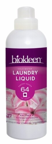 slide 1 of 1, Biokleen Cold Water Laundry Detergent, 32 fl oz