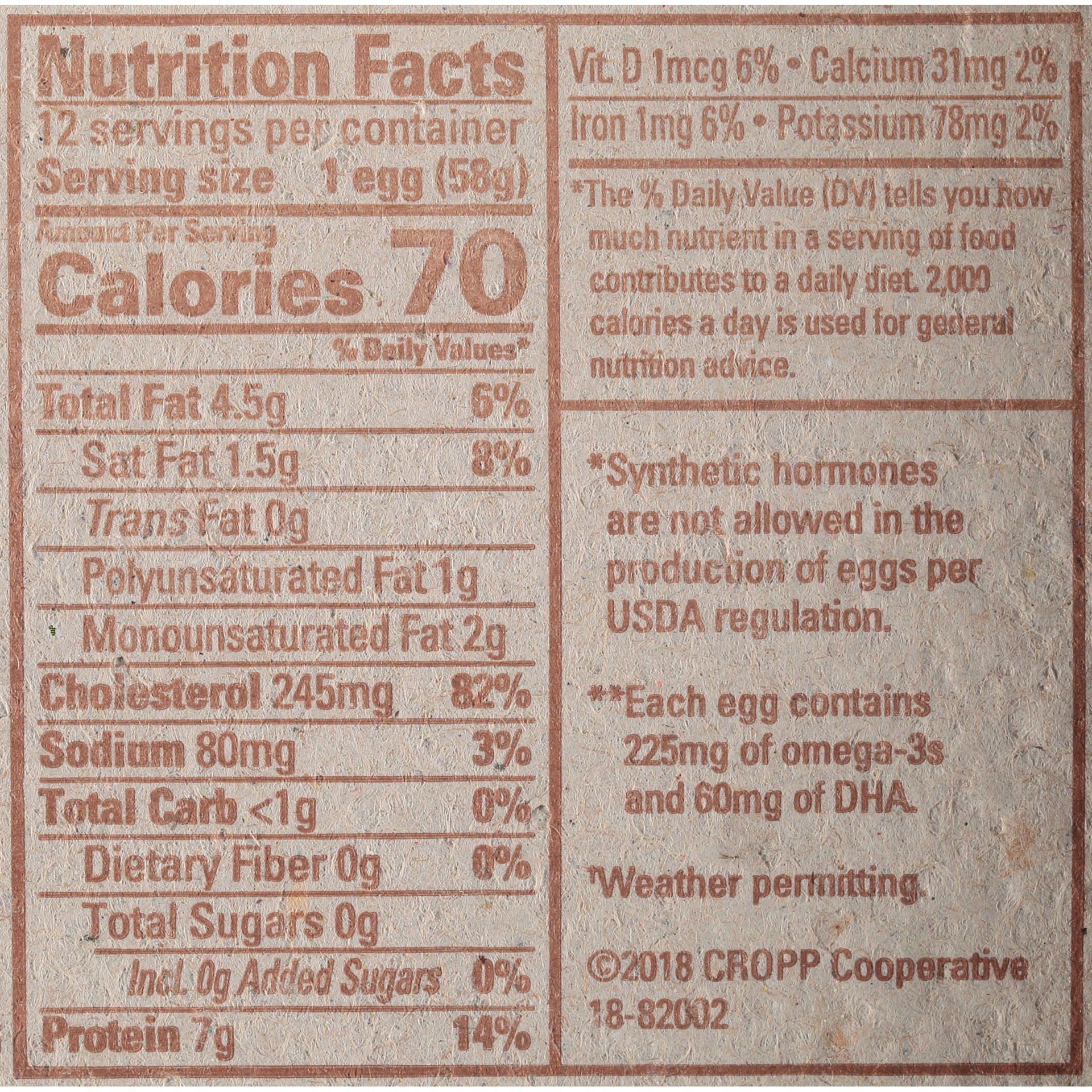 slide 2 of 7, Organic Valley Eggs, Organic, Free-Range, Extra-Large, 12 ct