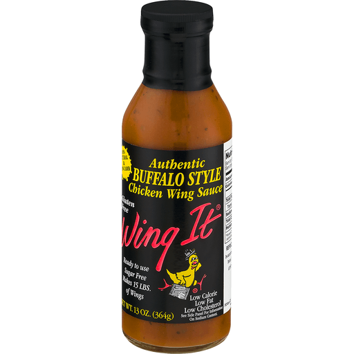 slide 6 of 8, Wing It Chicken Wing Sauce Buffalo Style, 13 oz