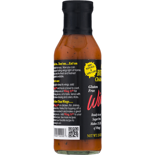 slide 7 of 8, Wing It Chicken Wing Sauce Buffalo Style, 13 oz