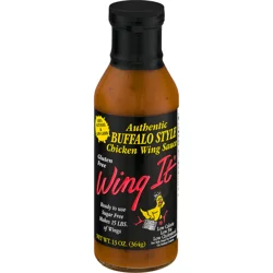 Wing It Chicken Wing Sauce Buffalo Style