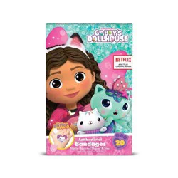 Gabby's Dollhouse License Adhesive Bandages - 20 ct