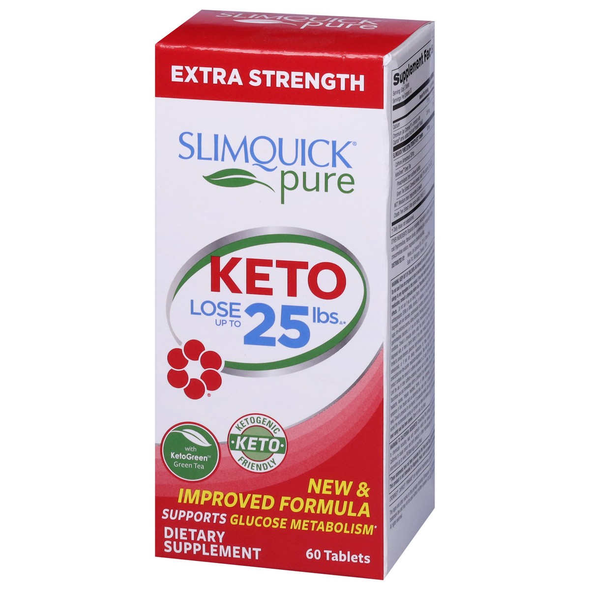 slide 3 of 9, SLIMQUICK Pure Extra Strength Weight Loss 60 Tablets, 60 ct