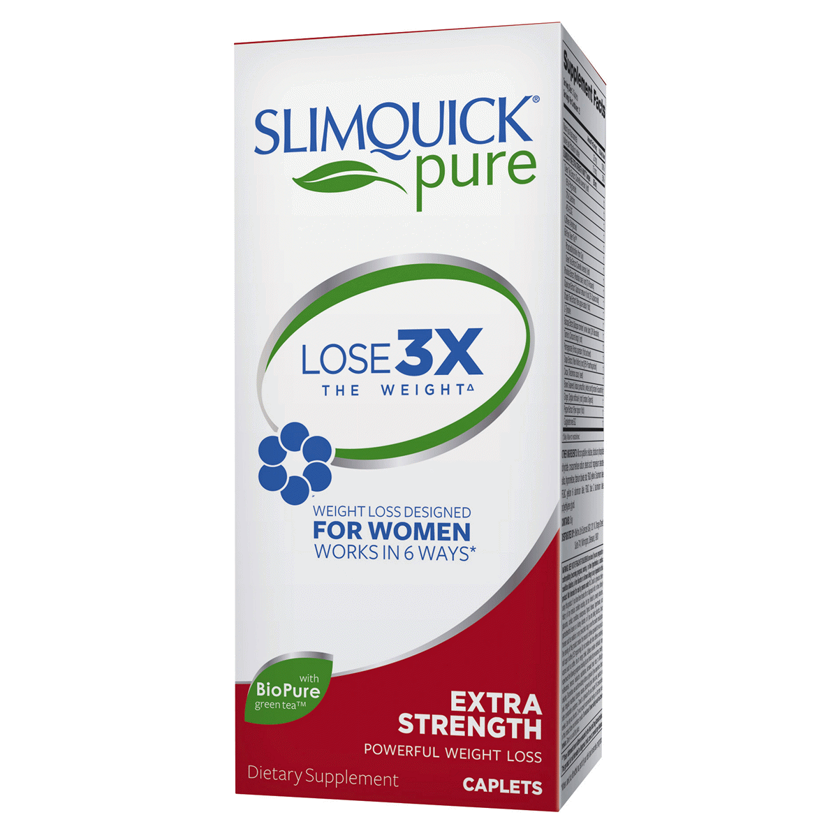 slide 1 of 2, SLIMQUICK Pure Ultra Extra Strength Dietary Supplement Capsules, 60 ct