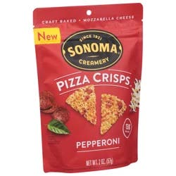 Sonoma Creamery Pepperoni Pizza Crisps 2 oz