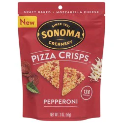 Sonoma Creamery Pepperoni Pizza Crisps 2 oz