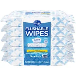 Kroger Flushable Wipes
