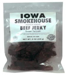 Iowa Smokehouse Teriyaki Beef Jerky - 8 oz