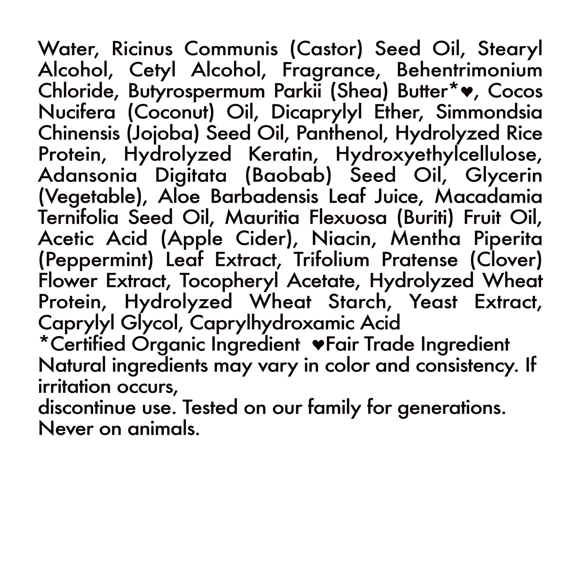 slide 4 of 4, SheaMoisture Jamaican Black Castor Oil Reparative Leave-In Conditioner - 11.5 fl oz, 16 oz