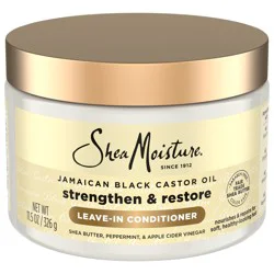 SheaMoisture Jamaican Black Castor Oil Leave In Conditioner 100% Pure Jamaican Black Castor Oil, 11.5 oz