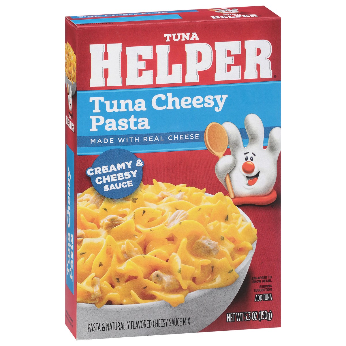 slide 4 of 14, Tuna Helper Creamy & Cheesy Sauce Tuna Cheesy Pasta 5.3 oz, 5.3 oz