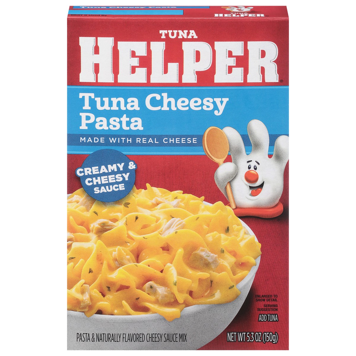 slide 1 of 14, Tuna Helper Creamy & Cheesy Sauce Tuna Cheesy Pasta 5.3 oz, 5.3 oz