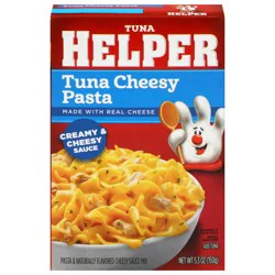 Tuna Helper Creamy & Cheesy Sauce Tuna Cheesy Pasta 5.3 oz