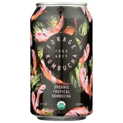 Forage Organic Tropical Kombucha 12 fl oz