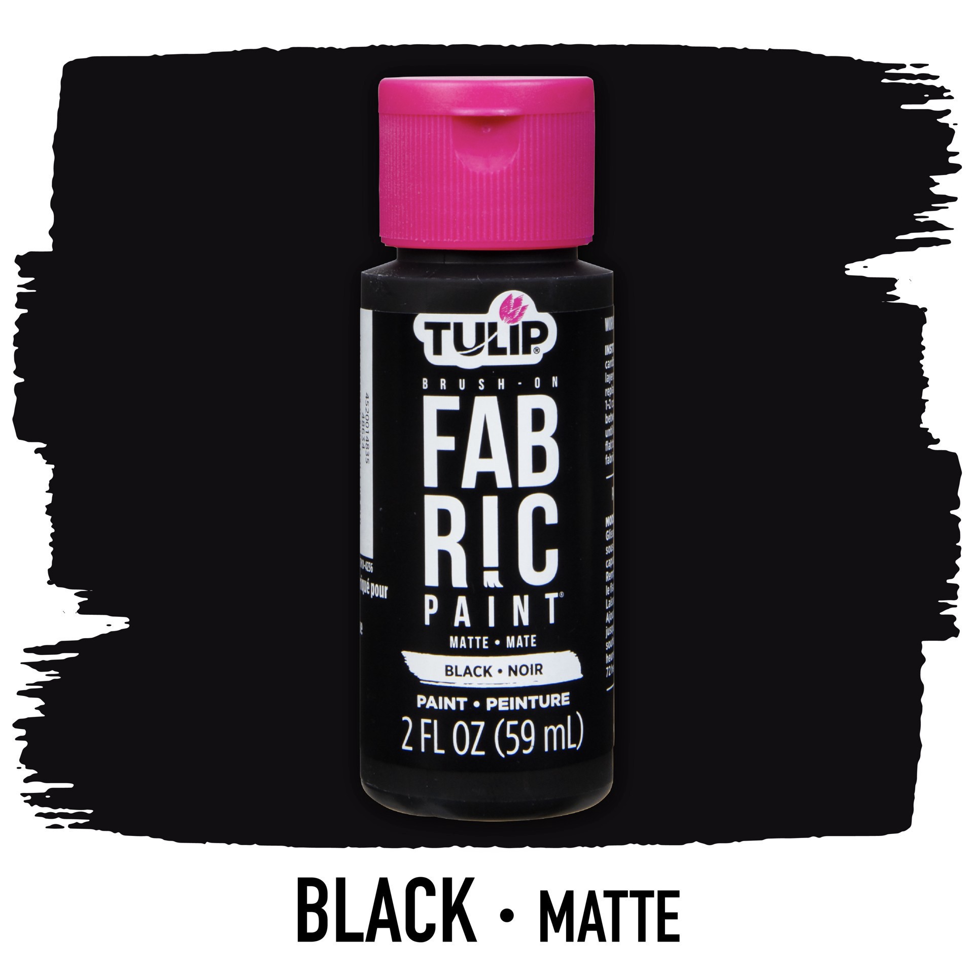 slide 2 of 5, Tulip Matte Brush-On Fabric Paint, 2 fl oz