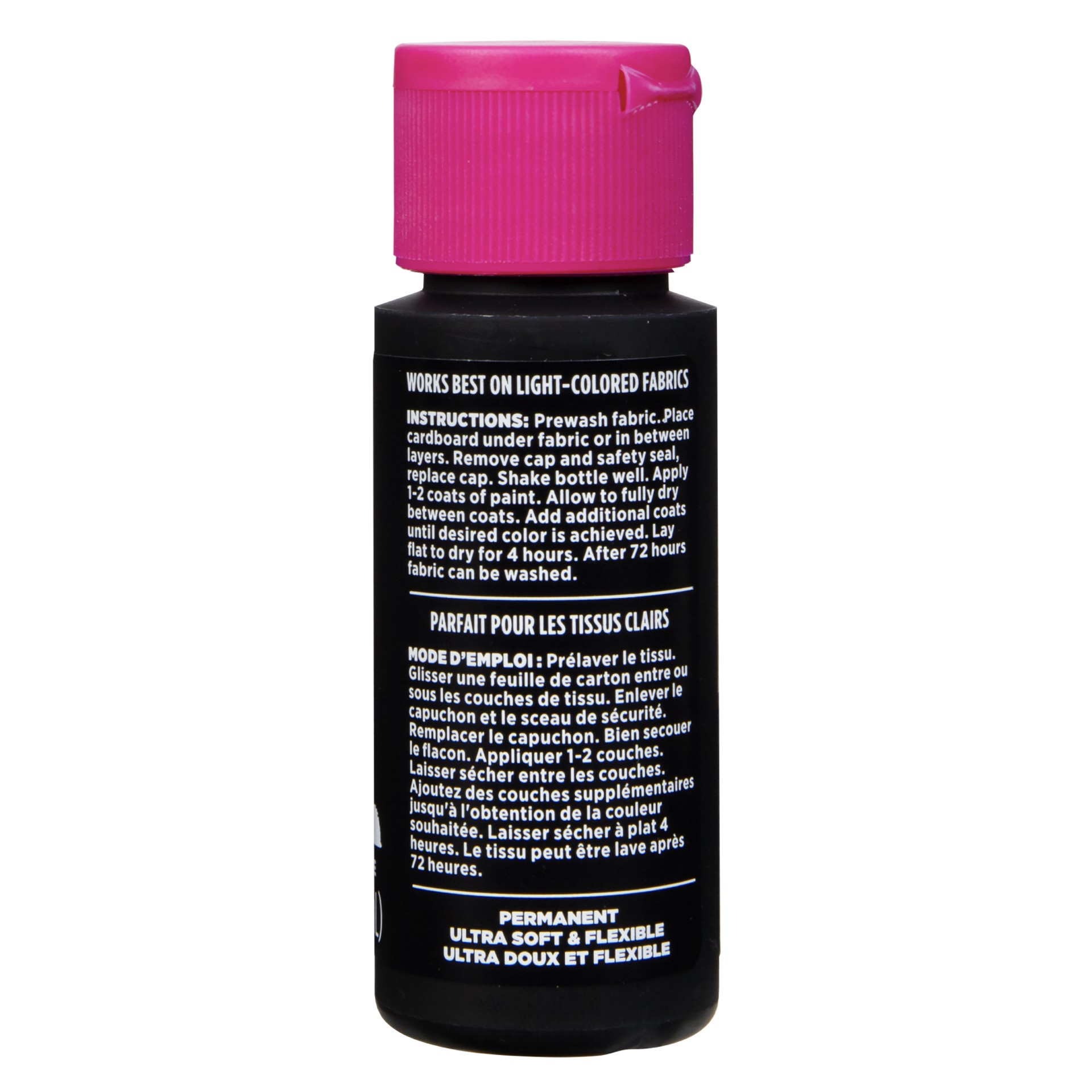 slide 4 of 5, Tulip Matte Brush-On Fabric Paint, 2 fl oz