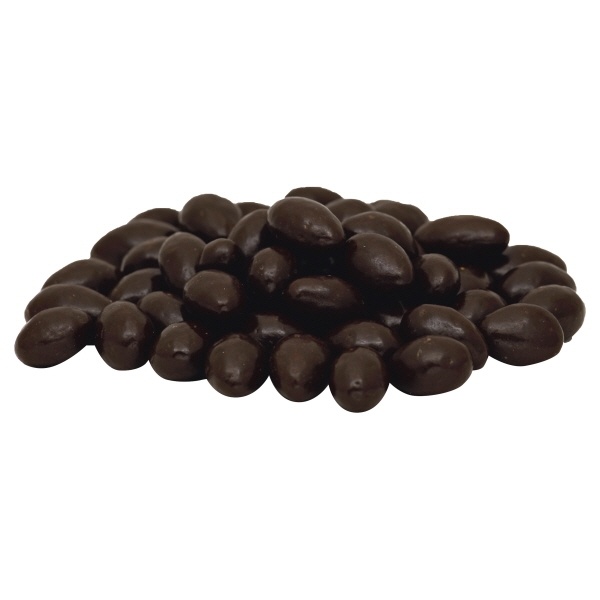 slide 1 of 1, Sun Harvest Dark Chocolate Covered Almonds, per lb