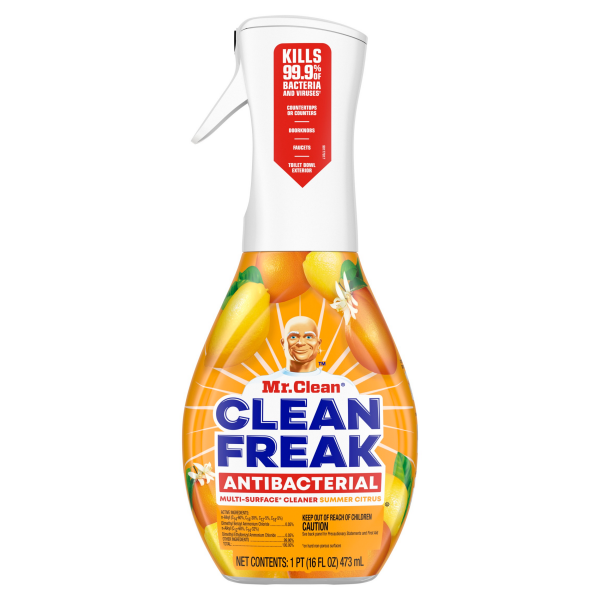 slide 10 of 25, Mr. Clean Mr. Clean Clean Freak All Purpose Cleaner Spray, Multi-Surface Cleaning, AB Citrus, 16oz, 16 oz
