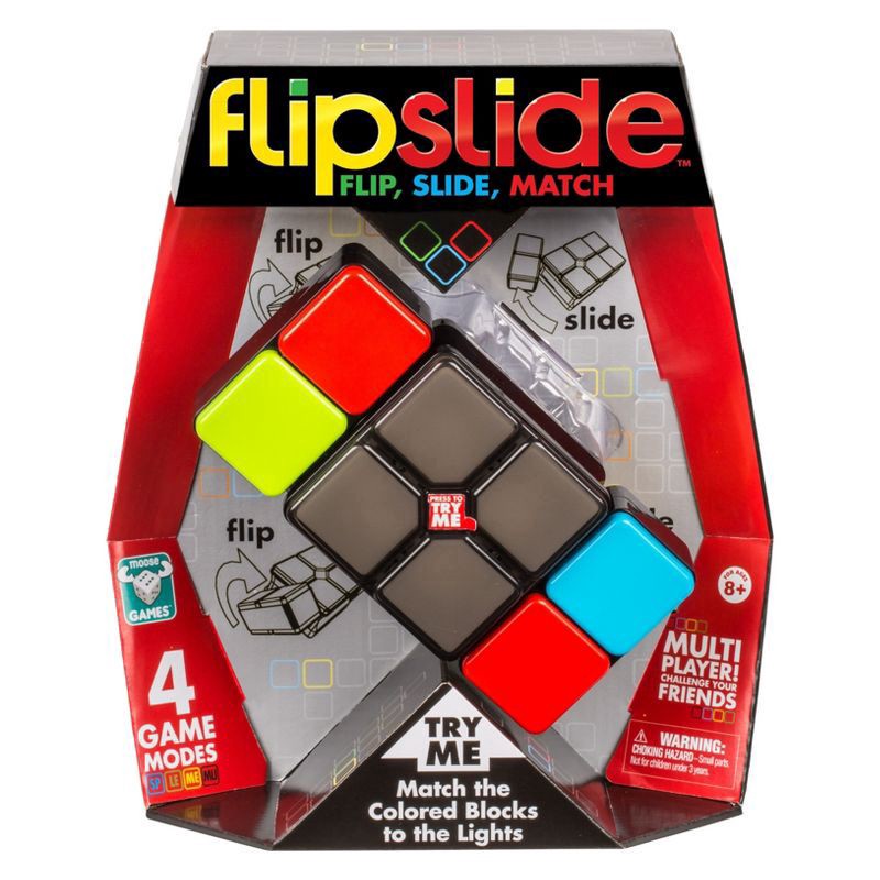 slide 1 of 11, Moose Games Flipslide Handheld Electronic Game, 1 ct