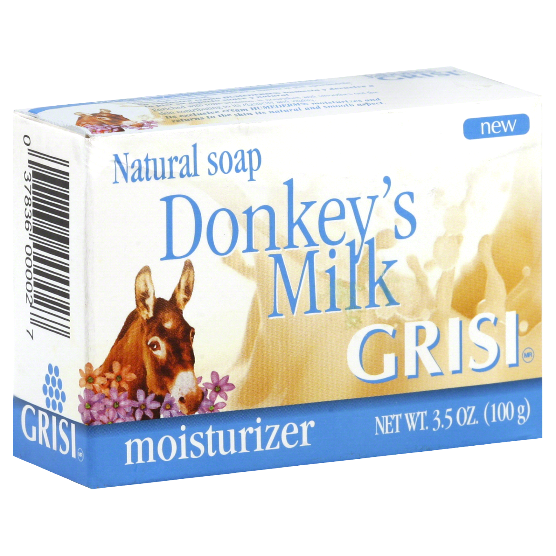 slide 1 of 1, Grisi Soap-Donkey's Milk, 3.5 oz