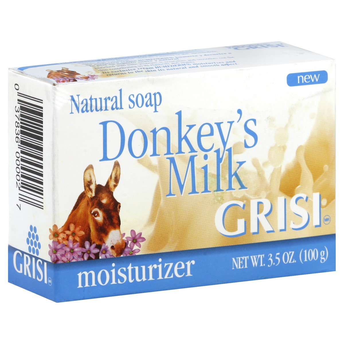 slide 5 of 5, Grisi Soap-Donkey's Milk, 3.5 oz
