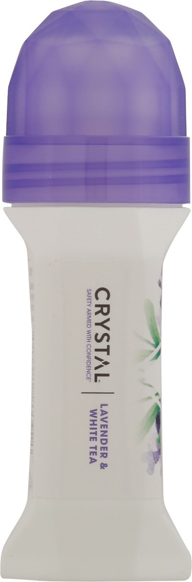 slide 8 of 9, Crystal Roll-On Mineral-Enriched Lavender & White Tea Deodorant 2.25 fl oz, 2.25 oz