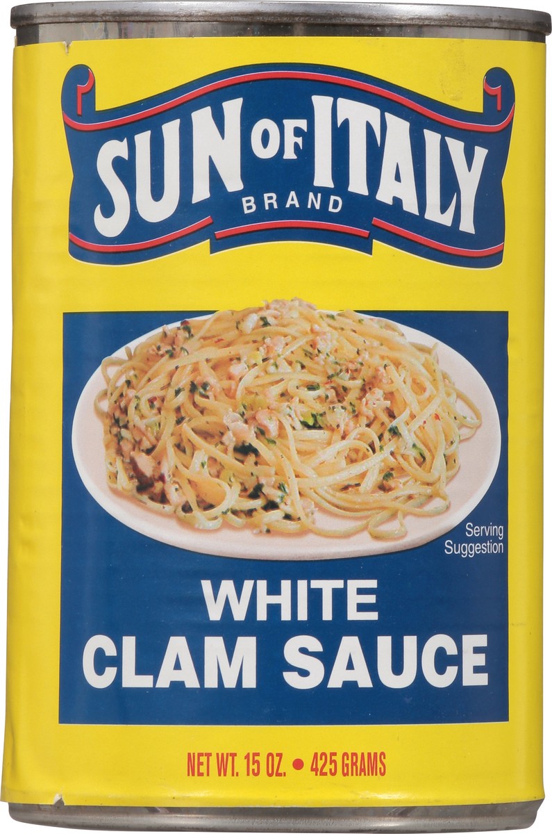 slide 6 of 9, Sun of Italy White Clam Sauce 15 oz, 15 oz