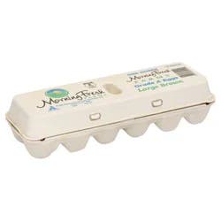 Morning Fresh Farms Large Grade A Dozen Brown Eggs