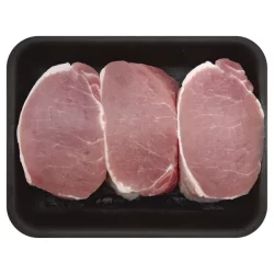Pork Boneless Center Cut Thick Sliced Chops (Avg. 2 Pieces Per Package)