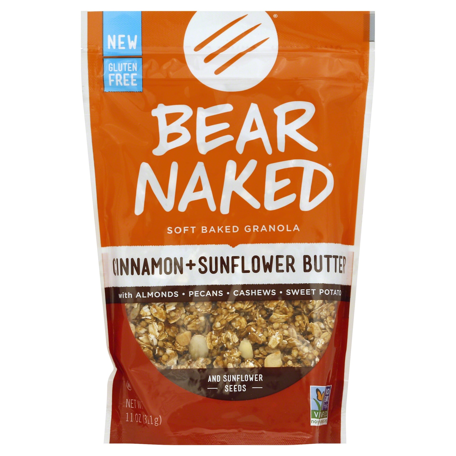 slide 1 of 6, Bear Naked Granola Cinnamon Sunflower Butter, 11 oz