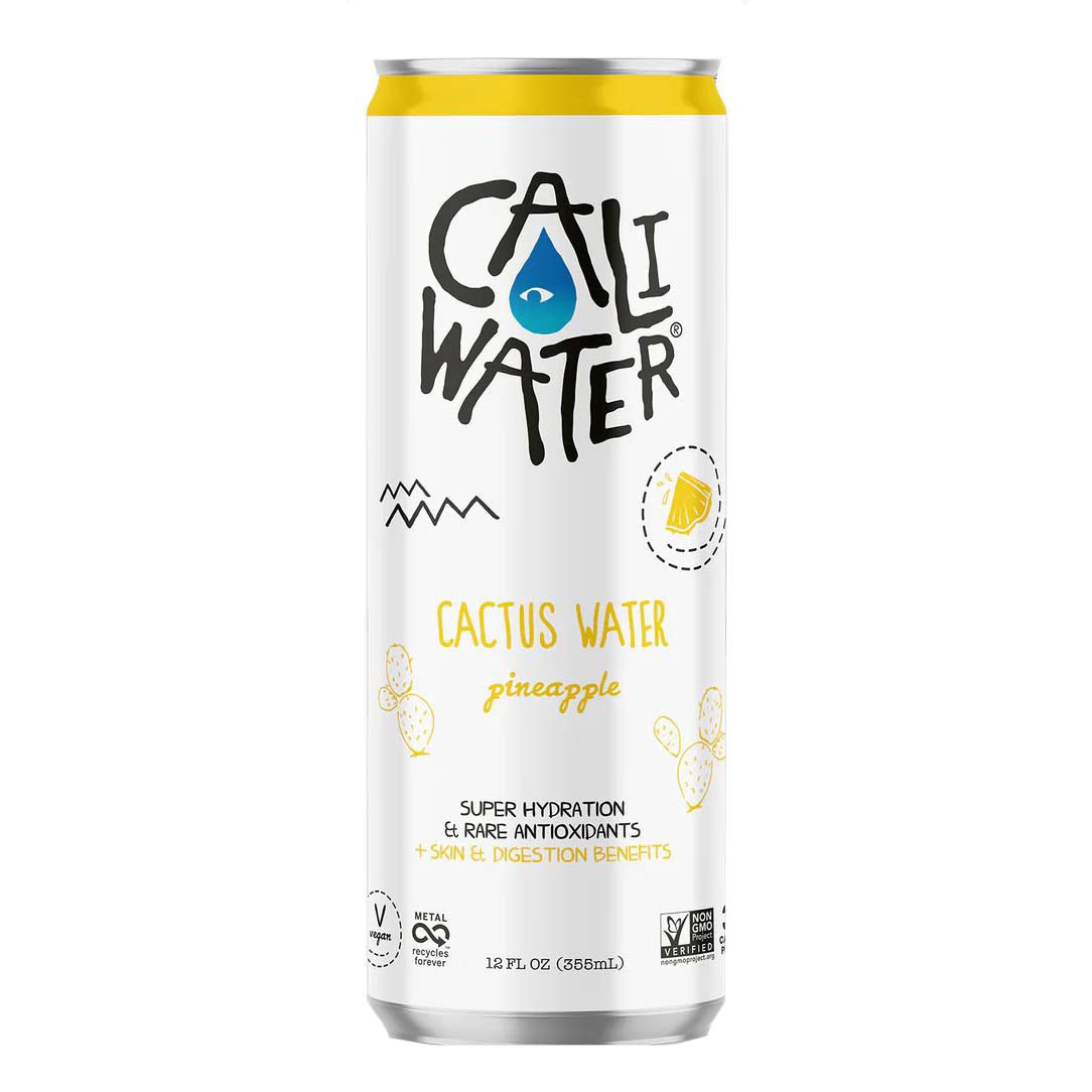 slide 1 of 1, CALIWATER Pineapple Cactus Water 12 fl oz, 12 fl oz