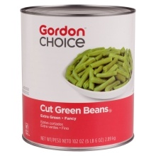 slide 1 of 1, GFS Green Beans, 101 oz