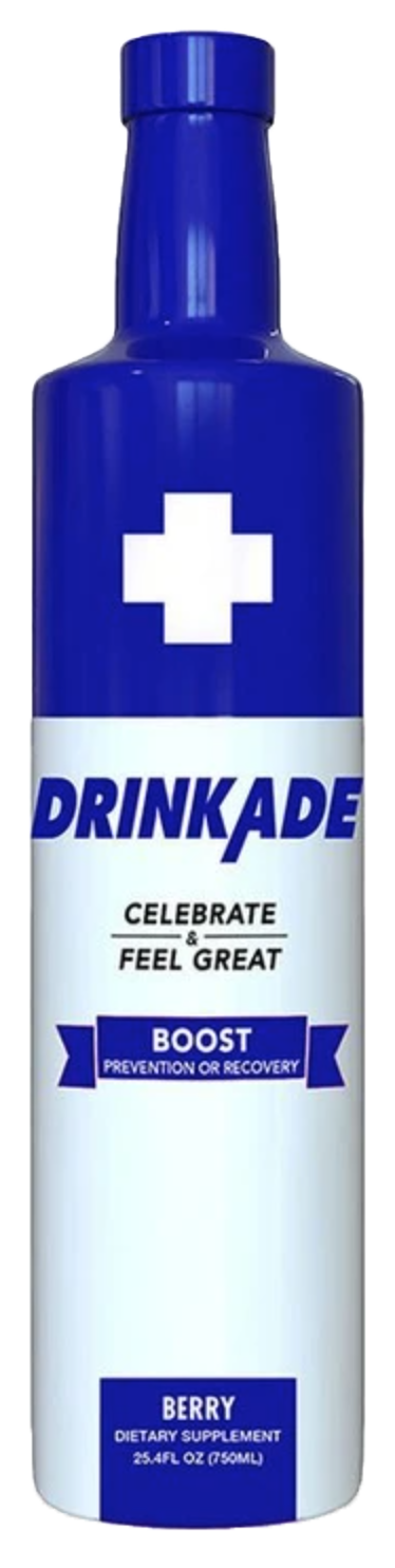 slide 1 of 1, Drinkade Boost Berry Energy Drink With Natural Caffeine - 750 ml, 750 ml