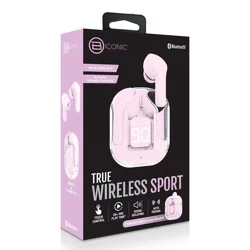 Biconic True Wireless Sport Earbuds - Clear Rose