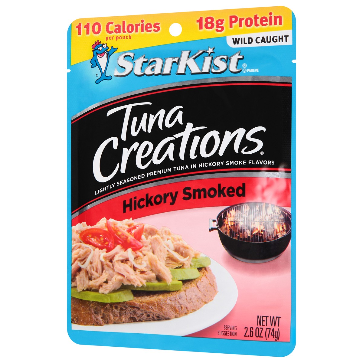 slide 7 of 9, StarKist Tuna Creations Hickory Smoked Tuna 2.6 oz, 2.6 oz