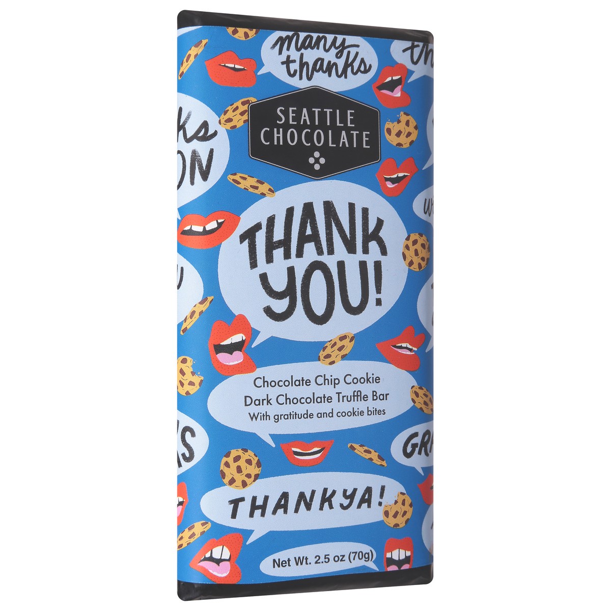 slide 7 of 9, Maeve Dark Chocolate Thank You Truffle Bar 2.5 oz, 2.5 oz