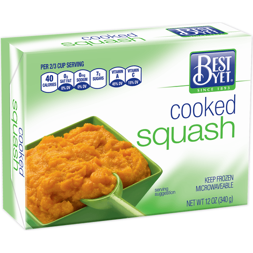 slide 1 of 1, Best Yet Frozen Cooked Squash, 12 oz