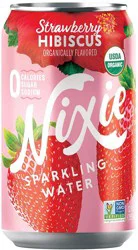 Nixie Organic Strawberry Hibiscus Sparkling Water - 12 fl oz