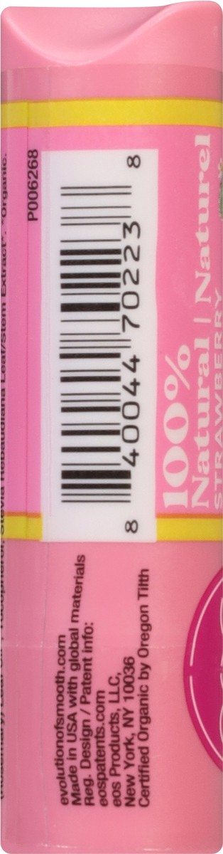 slide 4 of 13, eos Organic Strawberry Sorbet Lip Balm 0.14 oz, 0.14 oz