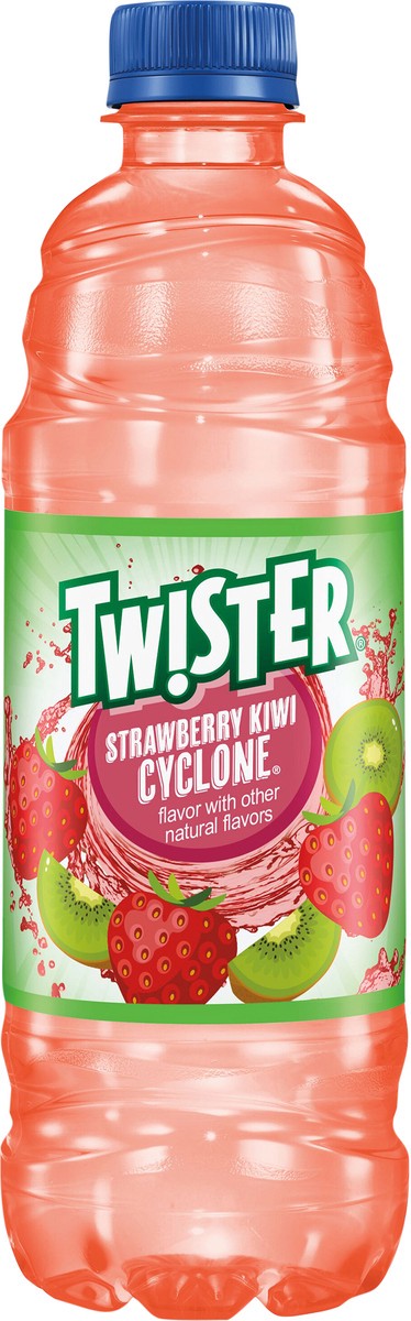 slide 6 of 8, Twister Tw!ster Flavored Beverage Strawberry Kiwi Cyclone 16.9 Fl Oz, 16.9 fl oz