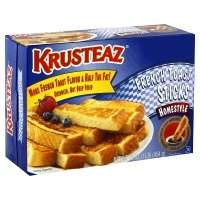 slide 1 of 1, Krusteaz Homestyle French Toast Sticks, 16 oz