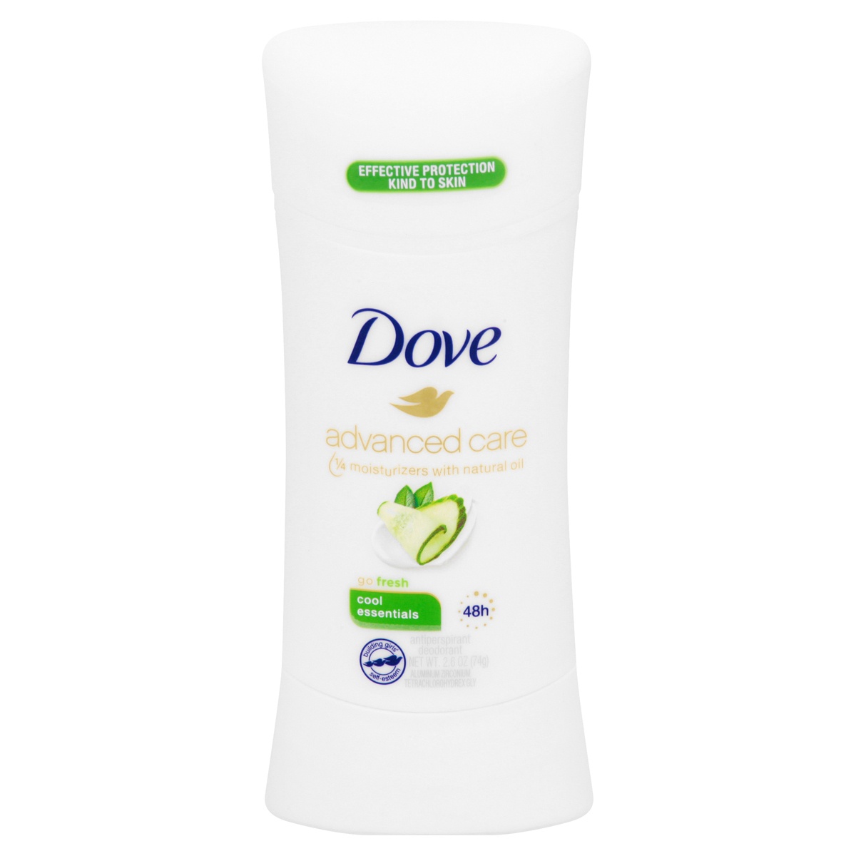 slide 1 of 6, Dove Antiperspirant Deodorant Cool Essentials, 2.6 oz, 2.6 oz