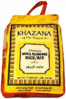 slide 1 of 1, Khazana Sona Masoori Rice, 20 lb