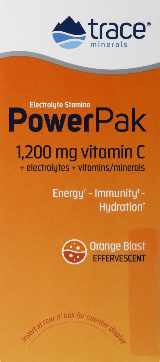 slide 9 of 9, Trace Minerals Electrolyte Stamina Power Pak Orange Single Packet, 1 ct